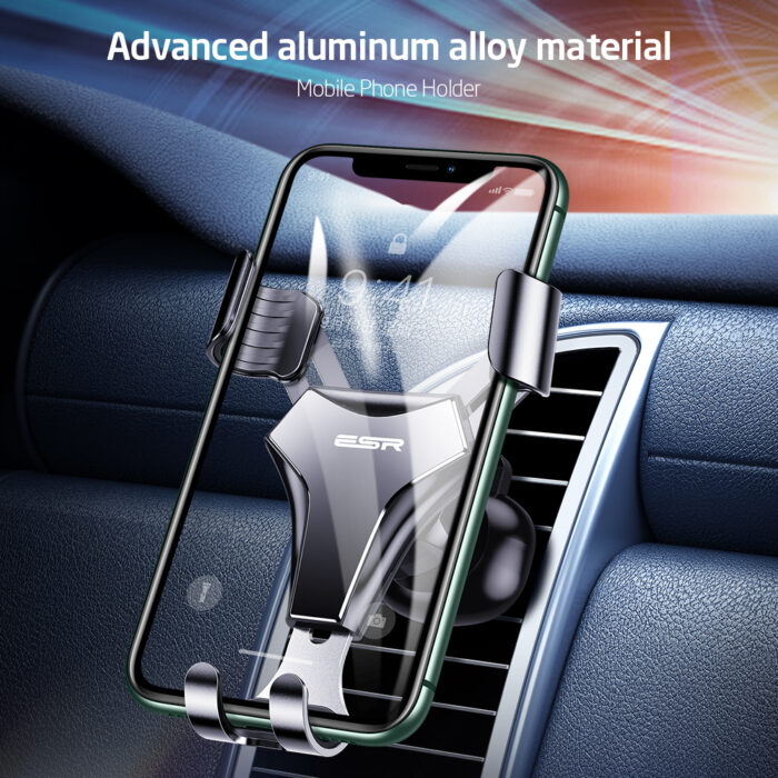 ESR Car Phone Holder For iPhone Gravity Mobile Phone Holder Universal Car Mobile Phone Holder Air Vent Mount Stand for 4-7 inch – Bild 2