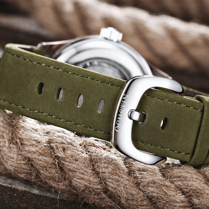 OCHSTIN Automatic Watches Men Leather Strap Calendar Mechanical watches – Bild 5