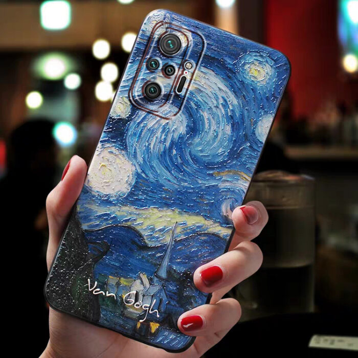 3D Art Phone Case For Xiaomi Redmi Note 10 9 Pro Max Case For Fundas Redmi 10 9 Note 9S 9 S 9Pro 10S 10 S Note10 Pro Cases Cover – Bild 2