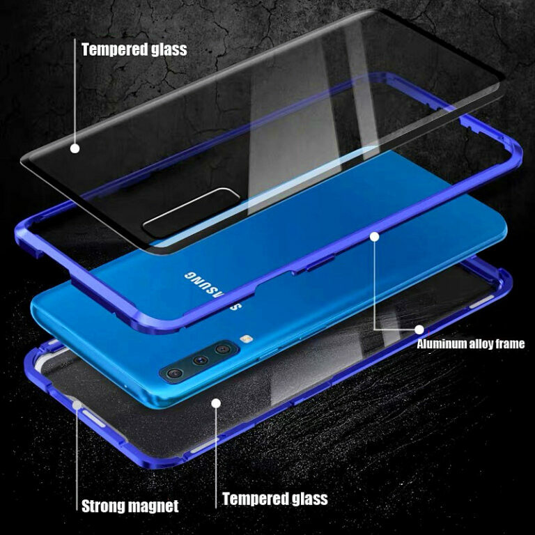 360 Full Protection Magnetic Case For Huawei P30 P20 P40 Lite E For Mate 20 Lite Double Glass Case For Honor 9X 8X 30 50 20 Pro – Bild 2