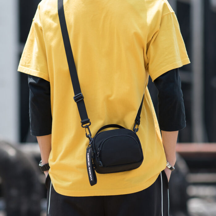 Men's Purse Shoulder Bag Men Travel Crossbody Bag New Fashion Male Phone Money Belt Small Messenger Bags Handbags Wallet – Bild 2