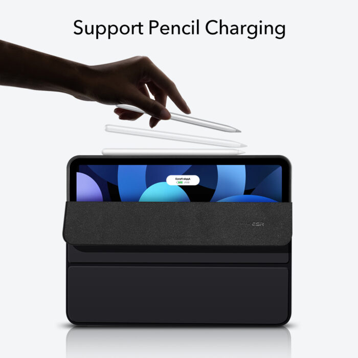 ESR for iPad Air 4 Case Rebound Pencil Case Auto Sleep/Wake Smart Cover for iPad Air4 2020 Soft Flexible Case with Pencil Holder – Bild 5