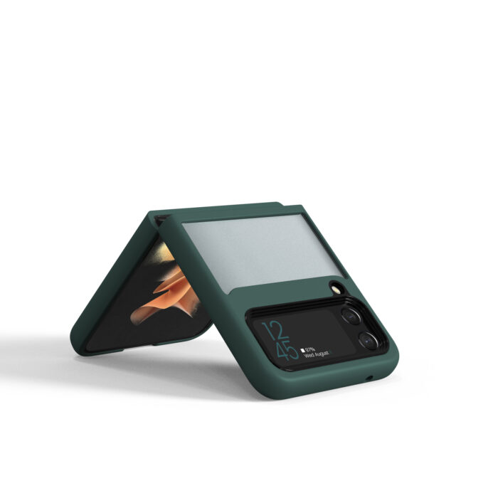 Matte Case for Samsung Z Flip 3 Cover Silicon 4-Corner Shockproof Shell Ultra Thin Protective Case for Galaxy Z Flip 3 Case – Bild 3