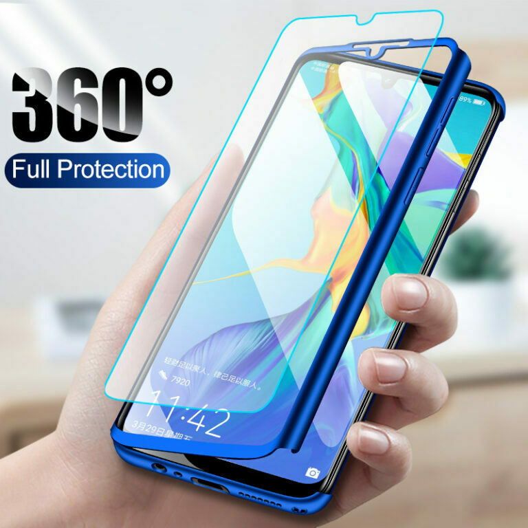 360 Shockproof Full Cover Case for Huawei P40 P30 P20 P8 Lite 2019 Pro P10 Plus Mate 8 9 10 20 30 Lite Cover With Screen Film – Bild 2