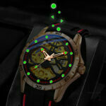 Men's Sport Racing Automatic Luxury Quick Release Silicone Band Wristwatch – Bild 3