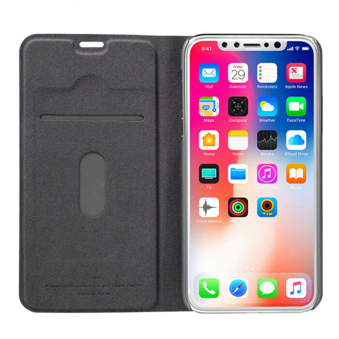 Luxury Slim Magnetic Cover For iPhone 6 6s 7 8 Plus XS Max X XR 5 5s SE 2020 PC Wallet Card Slots Stand Flip Phone Case – Bild 5