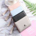 Cute Women Wallet Card Holder Female Girls Card Case Mini Tassel Small Wallet Coin Purse Short Multi-card Pocket Wallet – Bild 2