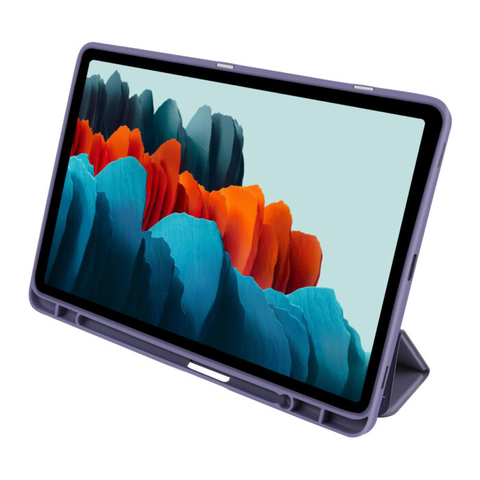 Für Samsung Galaxy Tab S7 FE 12,4 PLUS Hülle für Samsung Tab S7 11 Inch Gehäuse mit Bleistift halter modell SM-T730 T736Auto Schlaf – Bild 5