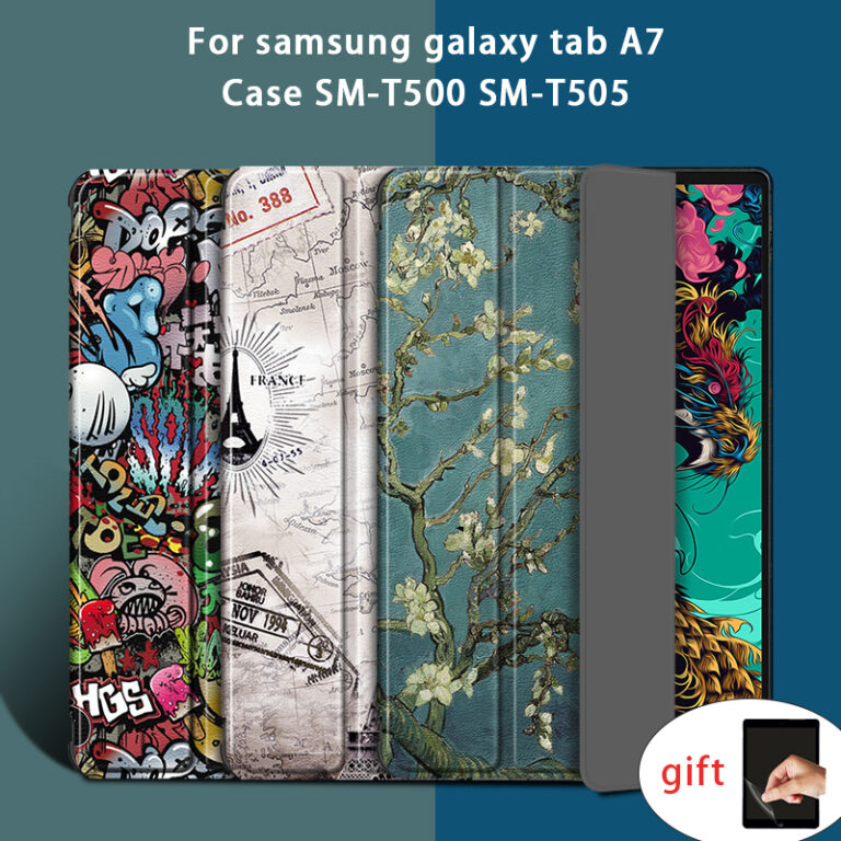 Smart Case Cover for Samsung Galaxy Tab A7 10.4inch 2020 Case SM-T500 T505 T507 Leather Stand Funda for Galaxy Tab A7 A 7 Cover – Bild 1