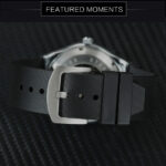 Herrenuhr Automatikuhr Mechanische Armbanduhren Sport Herren Uhren Gummi Band Uhren – Bild 4