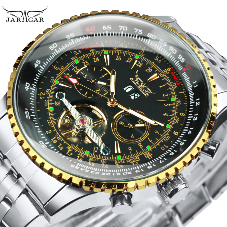 1619450685-1.jpg Armbanduhren Herrenuhr Automatische Mechanische Uhr Kalender Multi Funktion – Bild 1