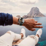 Forsining Automatische Mechanische Uhr für Männer Retro Mond Phase Sub-Dials Leder Armband Leucht Männliche Uhren – Bild 5