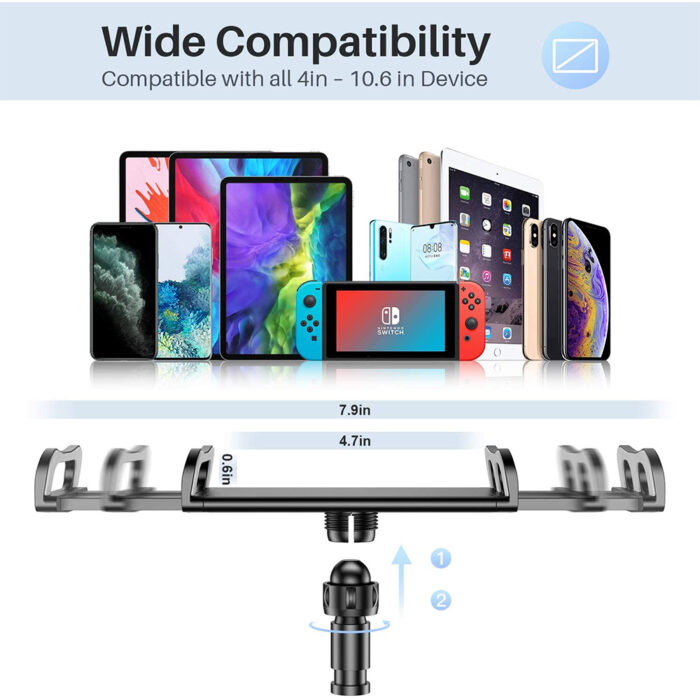 Langarm Tablet Ständer Stand Halter für iPad Pro 11 10.2 10.5 Mini 6 Luft Xiaomi Mipad 4 5 Samsung Galaxy Tab S6 Lite Kindle Paperwhite – Bild 4