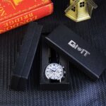 Herrenuhr Automatische Mechanische Uhr Weiß 3 Dials Selbstaufzug Kalender Business Leder Band Armbanduhr – Bild 6