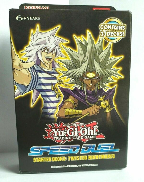 Yu-Gi-Oh! Twisted Nightmares 1. Auflage Englisch Speed Duel Starter Deck Neu