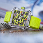 Luxus Männer Uhr Fashion Hollow Full Automatic Uhren Männer Silikonband wasserdichte Armbanduhruhr – Bild 2