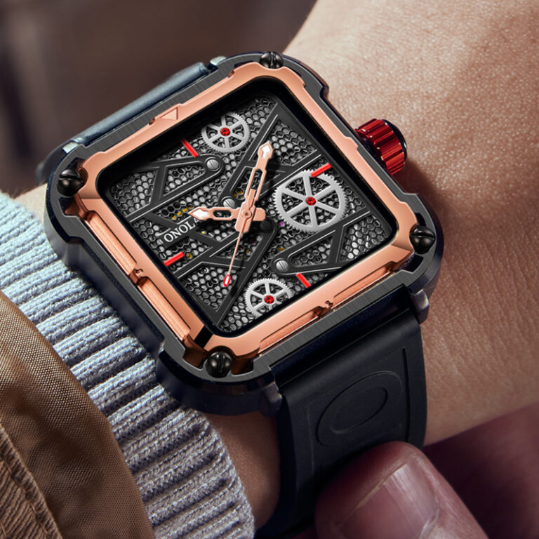 1503773200-1.jpg Luxus Männer Uhr Fashion Hollow Full Automatic Uhren Männer Silikonband wasserdichte Armbanduhruhr – Bild 1