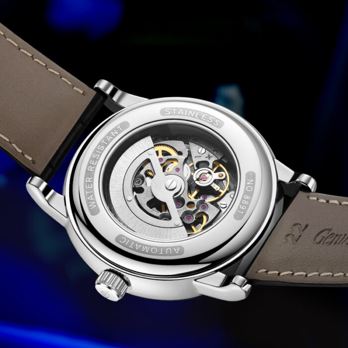 Originalmarke Herren Uhr Automatisch hohle Mode leuchtend wasserdichte Uhren Sport Männer Business Watch – Bild 5