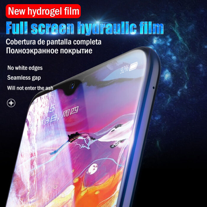 Hydrogel Film For Samsung Galaxy S10E S8 S9 S20 fe S21 Note 20 Ultra 10 Plus Screen Protector For A50 A51 A70 A71 A52 Not Glass – Bild 6