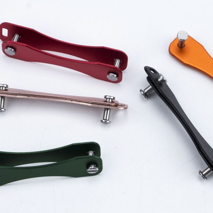 Intelligenter Schlüsselanhänger, Mini-Schlüsselanhänger, kompakter Schlüssel, dekorativer Halter, Clip, Heimaufbewahrung, Metall-Schlüsselclip, Aluminium-Organizer, Schlüsselanhänger, Outdoor – Bild 4