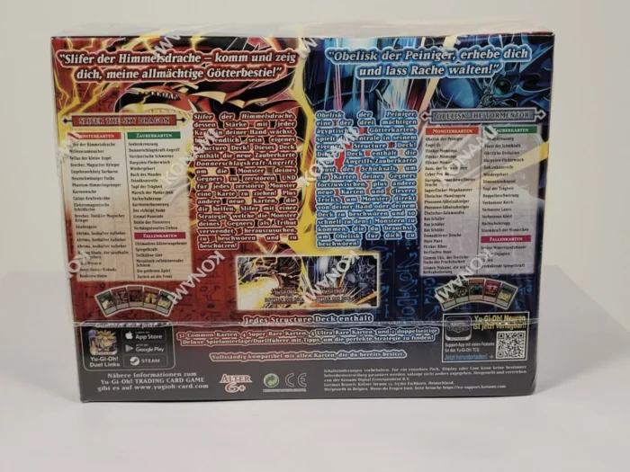 Yu-Gi-Oh! Structure Decks Egyptian God Deck Slifer & Obelisk DEUTSCH – Bild 4