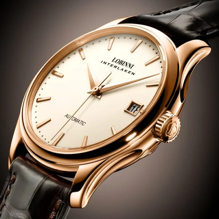 LOBINNI Fashion Business Seagull Automatic Men Mechanical Watches Top Brand Luxury Design Waterproof 50M Male Clock – Bild 2