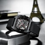 AILANG watch for men mechanical wristwatches hollow luminous tonneau watches men's automatic mechanical watch water proof – Bild 3