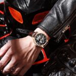 AULANG 2021 Sports Automatic Watch Men's Skeleton Mechanical Watch Waterproof Openwork Sapphire Crystal Wrist Watches for Men – Bild 2