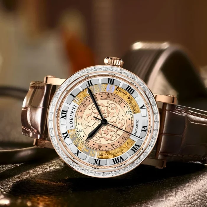 luxury wristwatch clock vintage reloj mechanical watch original design relogios masculino waterproof relojes hombre – Bild 3