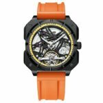 2022 AILANG New Luxury Men Mechanical Wristwatches 10Bar Waterproof Automatic Watch Square rubber band Sports Watch for Men – Bild 6