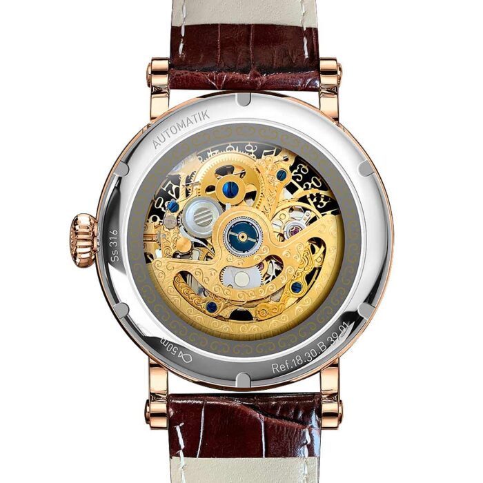 luxury wristwatch clock vintage reloj mechanical watch original design relogios masculino waterproof relojes hombre – Bild 5