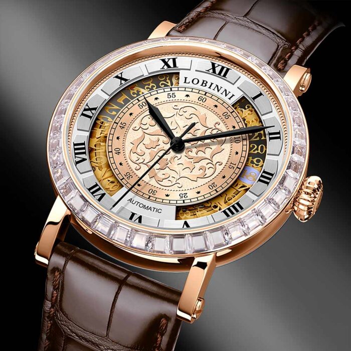 luxury wristwatch clock vintage reloj mechanical watch original design relogios masculino waterproof relojes hombre – Bild 2