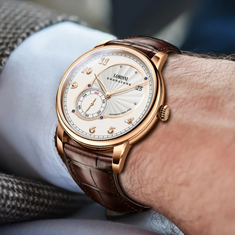 529906848-1.jpg LOBINNI 2022 New Dress Men's Automatic Watch Mirco Rotor Movement 40mm Dial Sapphire Crystal  Luxury Mechanical Wristwatches – Bild 1