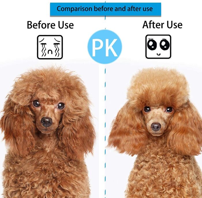 Hunde Haarentferner Pinsel Katzen Hunde Haarpfeil und Pflegekamm für langes Haar Hunde Haustier entfernt Haare Reinigungsbad Pinsel Hund Vorräte – Bild 6