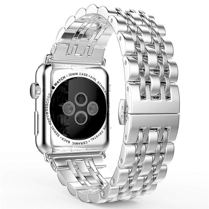 Strap For Apple Watch band 45mm/41mm 44mm 40mm 42mm/38mm Stainless Steel matel bracelet watchband iwatch series 5 4 3 se 6 7 – Bild 3