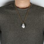 Gold Silver Color Mini Iced Boxing Gloves Necklace Men Iced Out Cubic Zircon Chains Hip Hop/Punk Charms Jewelry Gift – Bild 5