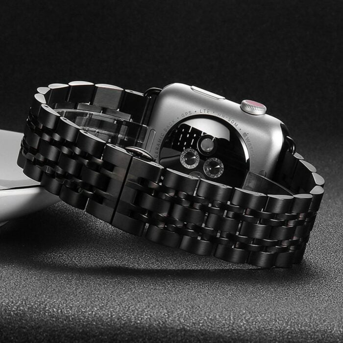 Strap For Apple Watch band 45mm/41mm 44mm 40mm 42mm/38mm Stainless Steel matel bracelet watchband iwatch series 5 4 3 se 6 7 – Bild 2