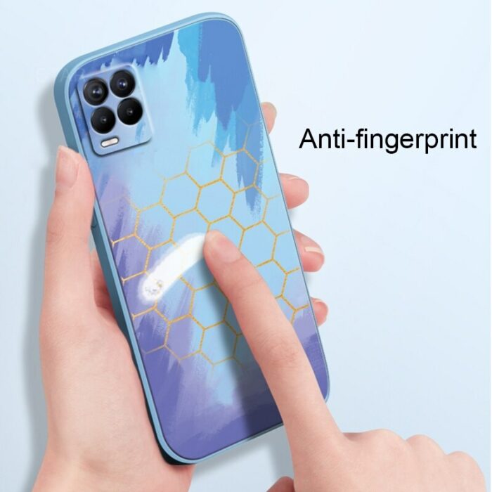 Square Soft Silicone Phone Case For Oppo Realme 8 7 Pro 4g 5g 6 5 6i 5i C3 6s Watercolor Painted Back Cover Realme8 Realme7 – Bild 5