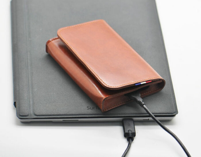 2.5" 2.5 inch ultra-thin super slim sleeve pouch cover External Hard Disk Drive Bag microfiber stitch Case Pouch Cover Pocket – Bild 1