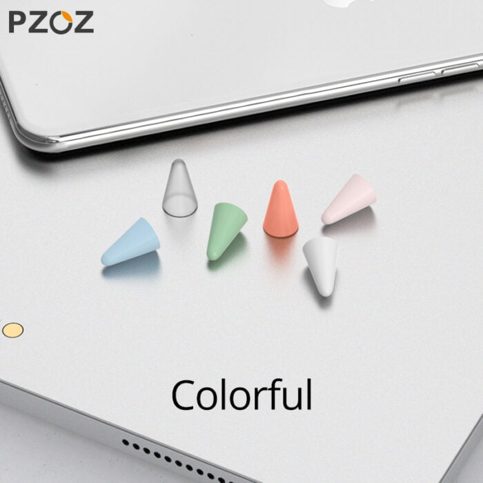 1066736252-1.jpg PZOZ 8pcs Protective Case For Apple Pencil 1 2st Pen Point Stylus Penpoint Cover Silicone Protector Case For Apple Pencil2 Case – Bild 1