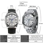 Luxus-Herrenuhr mit automatischem Miyota 9110-Uhrwerk, Saphirglas & Wasserdicht – Bild 3