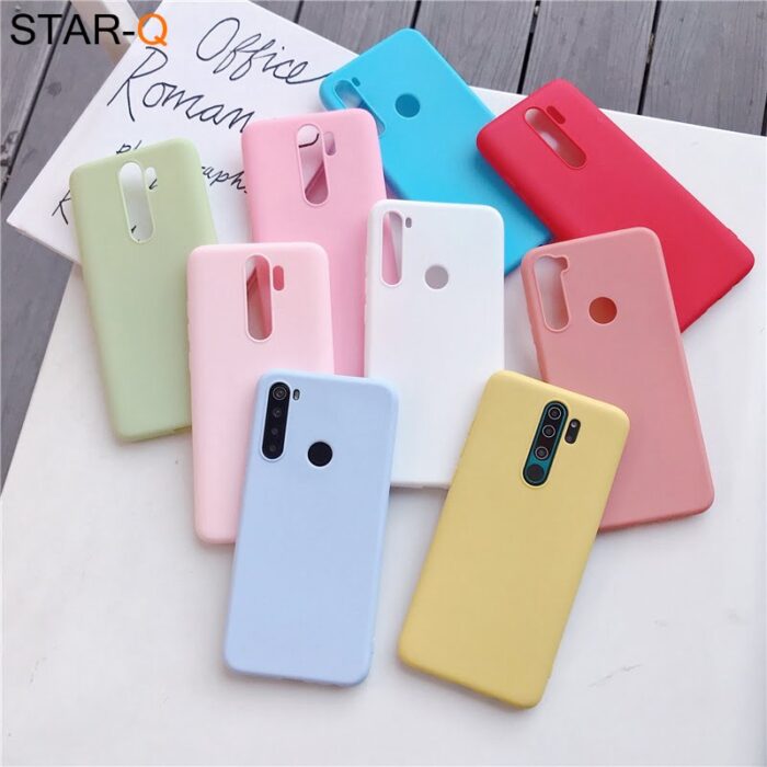 candy color silicone phone case for oppo realme 5i c3 6i 6 5 7 5g pro find x2 pro lite matte soft tpu cover cases – Bild 3