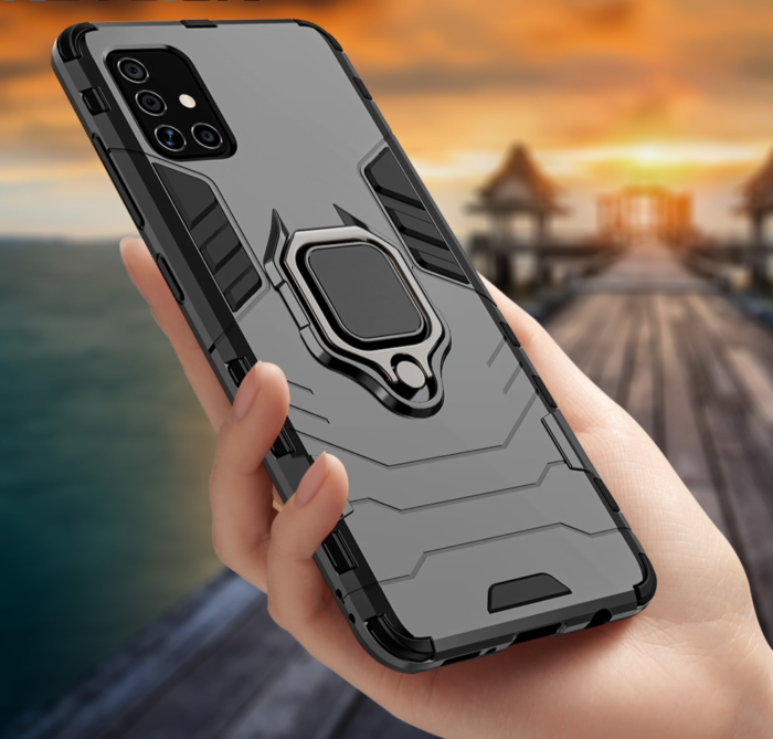 Schockproof Hülle für Samsung Galaxy-Modelle: Hervorragender Schutz & praktisches Design Samsung A51 A71 A52 A72 A32 A12 M21 M31 A8 – Bild 1