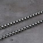 Vikings Jewelry Never Fade Stainless Steel Men Chains Necklace without Pendant fit for most pendant – Bild 3