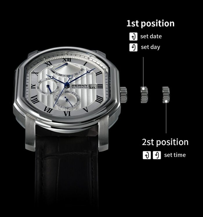 132994600-1.jpg Luxus-Herrenuhr mit automatischem Miyota 9110-Uhrwerk, Saphirglas & Wasserdicht – Bild 5