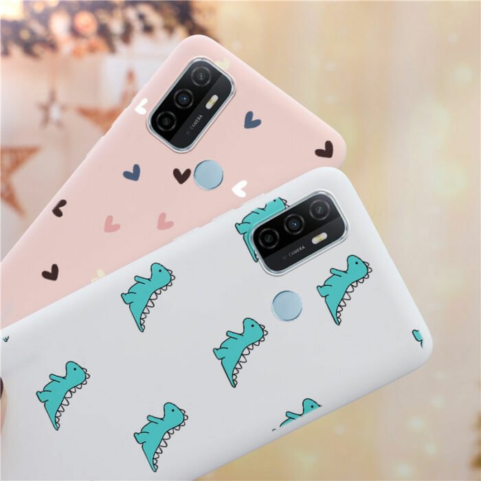 1400547579-1.jpg For OPPO A53 Phone Case Silicone Soft TPU Back Cover For OPPO A53S A32 OPPOA53 A 53 2020 6.5'' Fashion Lanyard Rope Fundas Coque – Bild 5