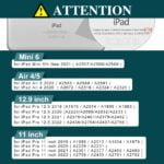 Tablet Hülle für Apple iPad Mini/ Air/ Pro: Magnetisch & Smart Cover mit Schnappverschluss – Bild 6