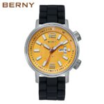 Berny Automatik Mechanische Uhr Herren Sport Leuchtend Saphir Wasserdicht Armbanduhr Selbstaufzug. – Bild 2