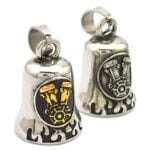 Fashion Cool Motorcycle Vintage Simple Ladies Rose Bell Pendant Necklace for Men Jewelry Gift – Bild 6