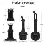 Tablet Telefon Auto Halterung Autoclip-Halter für iPad 2-4, Air, Mini, Pro 10.2, 2020, 4.7-12.9 Zoll – Bild 6